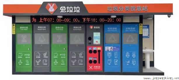 垃圾分類投放站